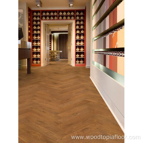 high quality oak herringbone flooring customized